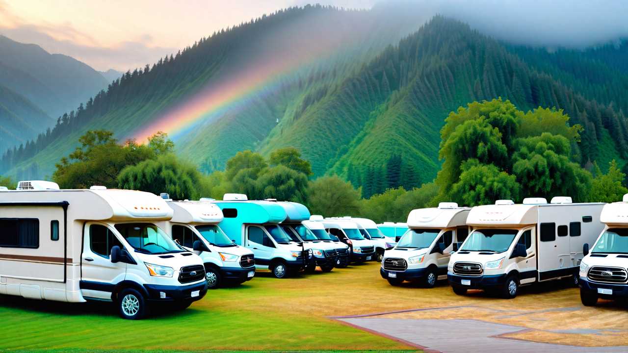 Where Can I Rent an RV or Camper Van in the Usa?